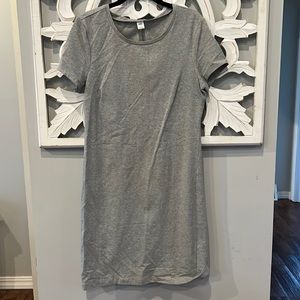 Gray T Shirt Dress